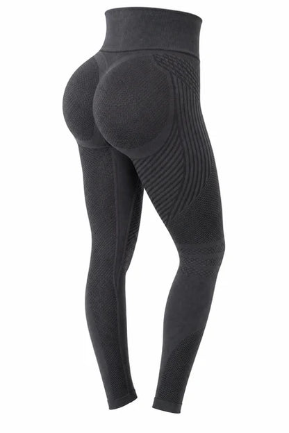 leggings anti-cellulite 3D Effet ventre plat / push-up
