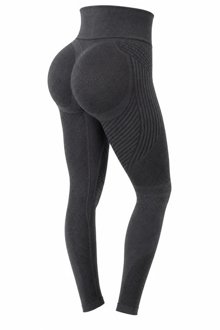 leggings anti-cellulite 3D Effet ventre plat / push-up